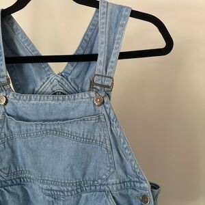 Vintage Light Blue Denim Overalls